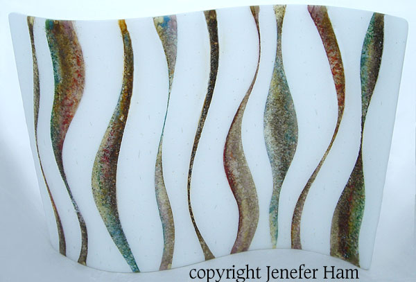 Jenefer Ham Kiln Formed Glass: